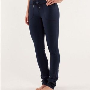 Lululemon Fold over Drawstring yoga pants